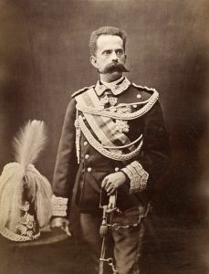 Umberto I or Humbert I (1844-1900), King of Italy from 1878 to 1900. Ca. 1880.